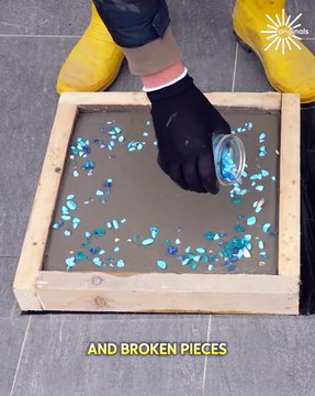 The glass accents in these stepping stones are it!!😍