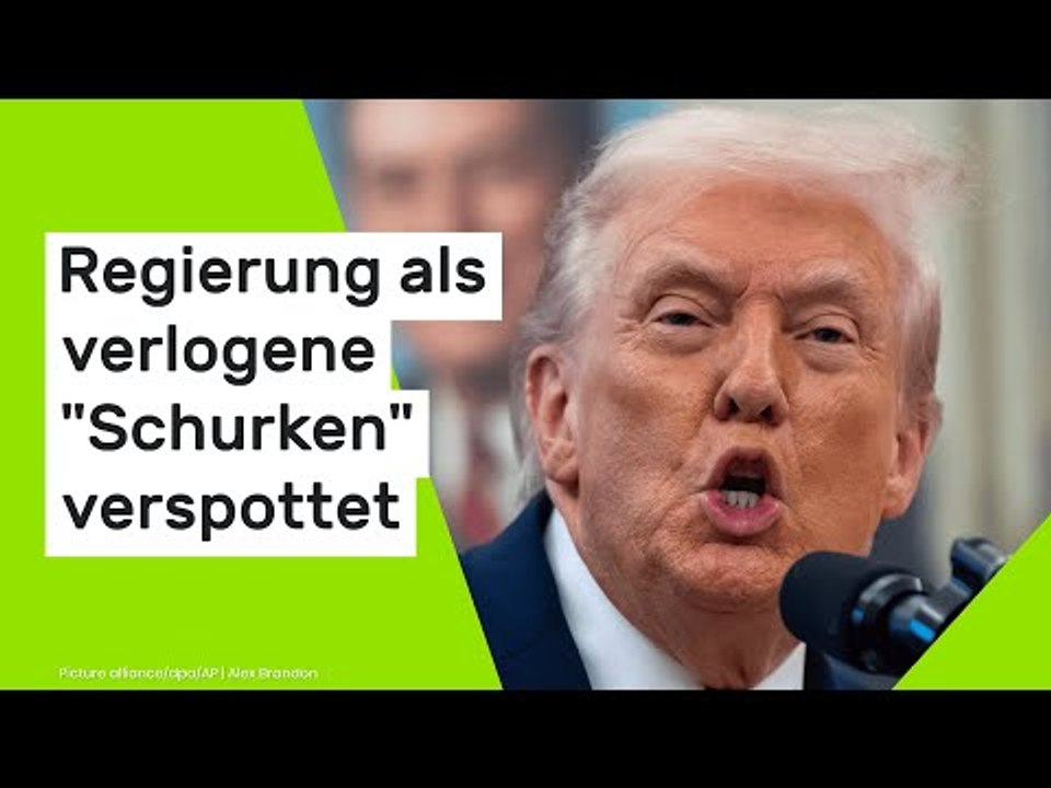 Donald Trump: Ballsaal wegen nationaler Sicherheit? Regierung als verlogene 'Schurken' verspottet