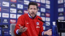 Simeone: “La Copa es compleja, el que se equivoca queda fuera”