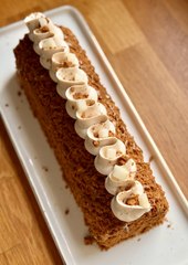 Bûche de Noël Poire, Spéculoos & Caramel Beurre Salé | Cours de Pâtisserie à Paris | Tous Niveaux