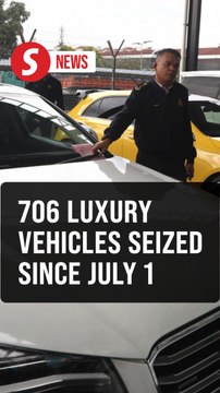Ops Luxury 4.0: JPJ seizes 78 luxury vehicles nationwide