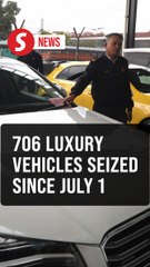 Ops Luxury 4.0: JPJ seizes 78 luxury vehicles nationwide