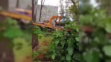 Núñez: al final, ya demuelen la Palestra Nacional de Andinismo