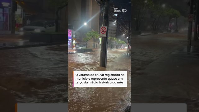 Vídeos mostram estragos causados por chuvas no interior de Minas Gerais #shorts