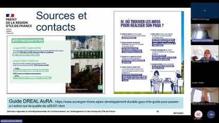 Webinaire sur la qualité de l'air et la santé en île-de-France