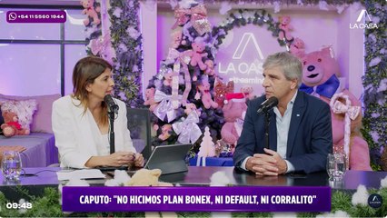 Caputo: "El proceso de desinflación va a continuar"