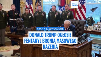 Donald Trump ogłosił fentanyl bronią masowego rażenia
