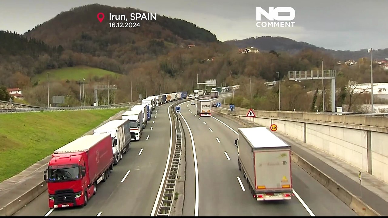 Spanien sperrt Grenzübergang Biriatou für Lkw wegen französischer Bauernproteste