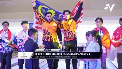 Kasih sayang seorang abang faktor utama kemenangan Syazirol, rangkul emas acara boling beregu lelaki di temasya Sukan SEA