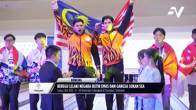 Kasih sayang seorang abang faktor utama kemenangan Syazirol, rangkul emas acara boling beregu lelaki di temasya Sukan SEA