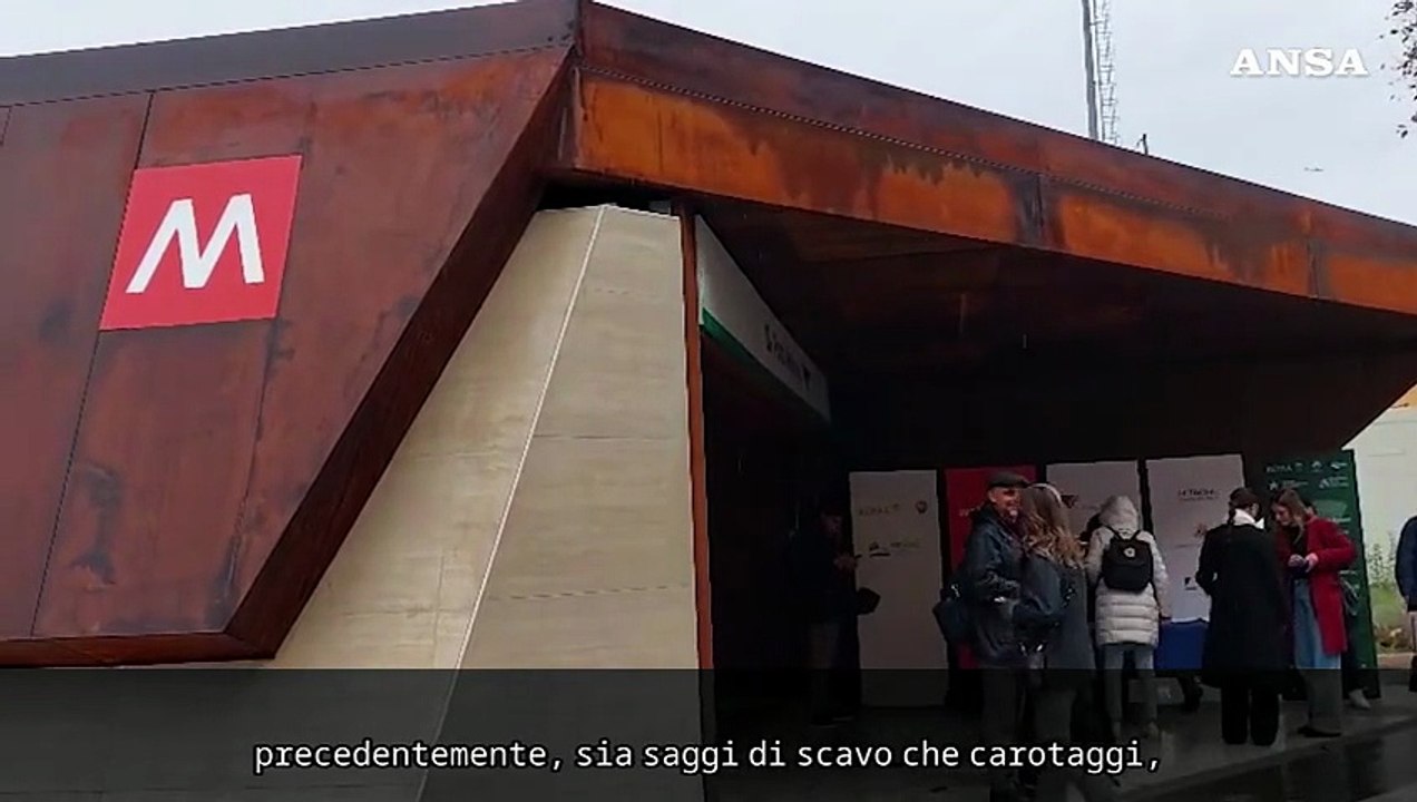 Metro C a Roma, aprono le stazioni "Colosseo" e "Porta Metronia"