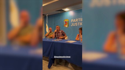 Máximo Kirchner reflexionó sobre el sistema judicial de nuestro país