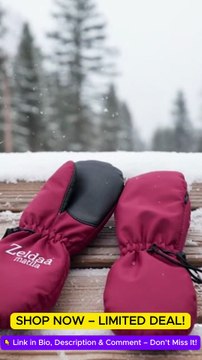 Children Toddlers Mittens Thinsulate Fleece amzn.to/3MAJoQx | Warm & Cozy Winter Gloves