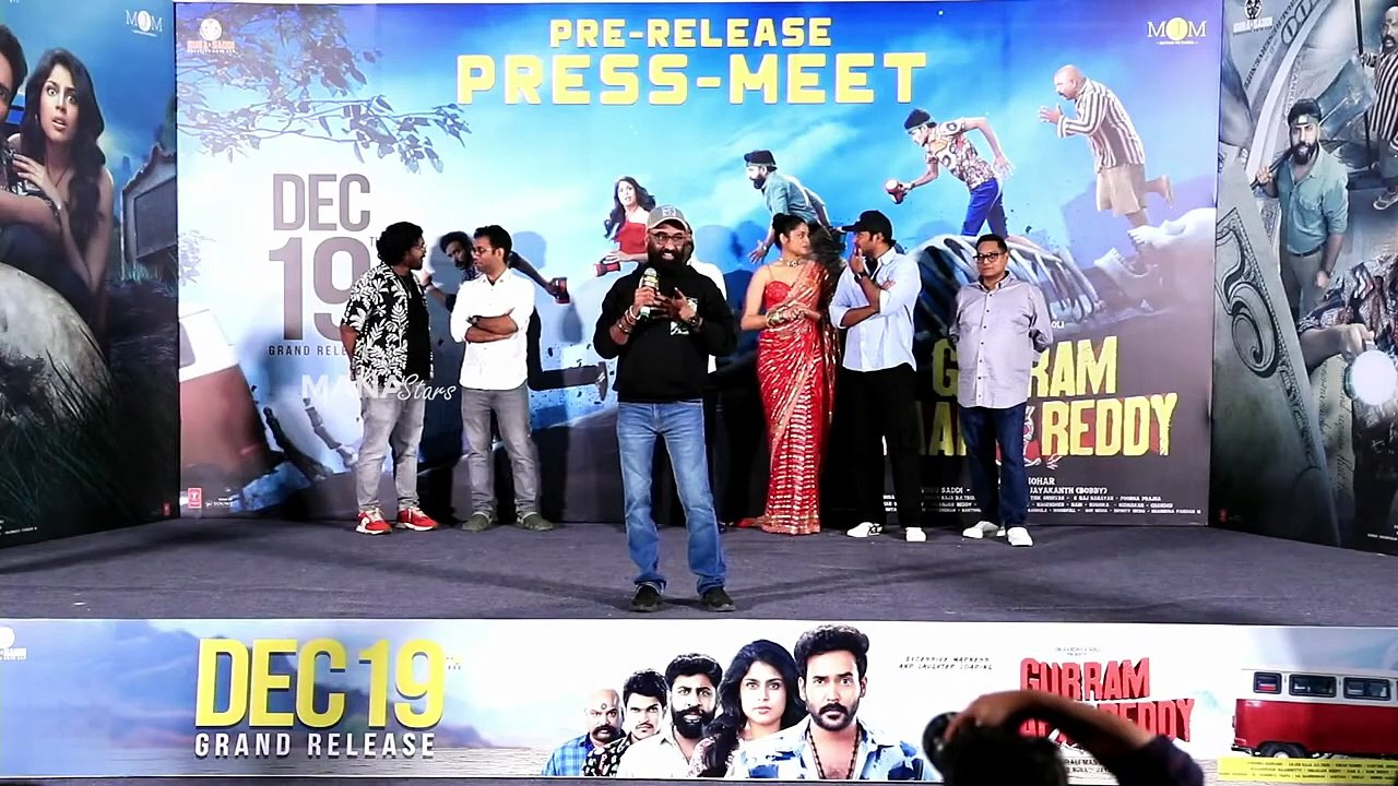 Director Murali Manohar Emotional Speech @ Gurram Paapi Reddy Press Meet