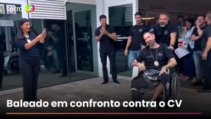 Delegado que perdeu a perna após ficar ferido em operação no RJ tem alta após 45 dias