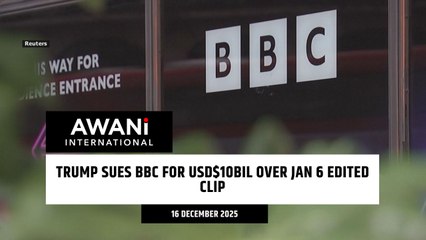 Trump sues BBC for USD$10bil over Jan 6 edited clip