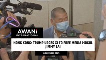 Trump urges Xi to free HK media mogul Jimmy Lai