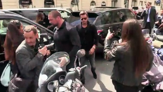 Scott Disick & Travis Barker Attend Reign’s Baseball Game Together