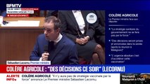 Colère agricole: Sébastien Lecornu assure que 