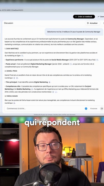Cette IA fait le travail de 5 personnes:  NotebookML