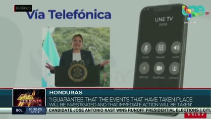 Pres. Xiomara Castro pledges electoral transparency