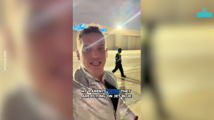 Surprising My Parents to Their First Private Jet Flight for Xmas