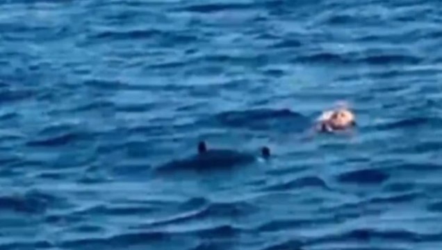 Feribottan atlayan kişi kurtarıldı