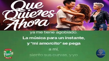 QUE QUIERES AHORA POR JAVIER LINDO M.