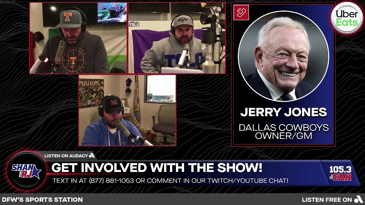 Jerry Jones on Defensive Struggles, Matt Eberflus’ job security, the Diggs drama & more