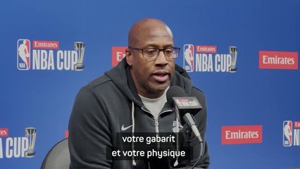 New York Knicks - Brown : "Impossible de défendre en un contre un face à Wembanyama"