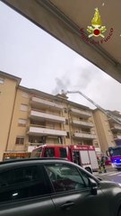 Principio di incendio in una centrale termica condominiale a Nuoro