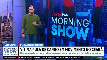 Vítima PULA de CARRO EM MOVIMENTO no Ceará em FUGA de sequestro CINEMATOGRÁFICA