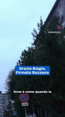 Grazie Biagio. Firmato Rozzano