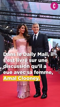 Je n'embrasserai plus de femmes : cette règle non négociable imposée à George Clooney par son épouse, Amal