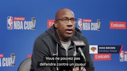 Brown : « Impossible de défendre en un contre un face à Wembanyama » - Basket - NBA
