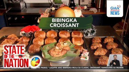 Bibingka, baked as croissant | SONA