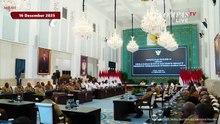 Momen Prabowo-Gibran Salami Kepala Daerah Se-Papua Saat Buka Rapat di Istana