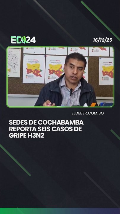 Sedes de Cochabamba reporta seis casos de  gripe H3N2