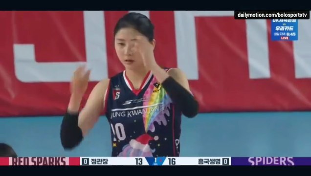 Full Match Red Sparks vs Pink Spiders - Kovo Vleague - Volleyball Korea 16 Desember 2025