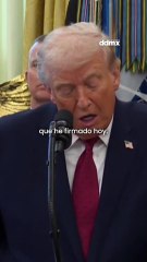 Trump firma orden ejecutiva para declarar al fentanilo como "arma de destrucción masiva"