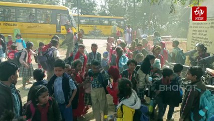 नई बिल्डिंग के इंतजार में सांदीपनि स्कूल के बच्चे, जर्जर टीन शेड में चल रही क्लास