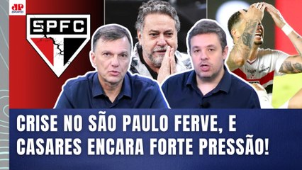 E AGORA??? "Gente, FOI REVELADO HOJE que o SÃO PAULO pode..." NOVAS INFORMAÇÕES! | CRISE e CASARES