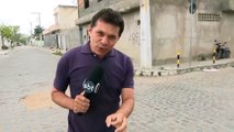 Capturado em vídeo: Ousado ladrão estilo 'Homem-aranha' furta TV em bairro das Rendeiras