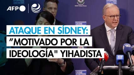 Ataque en playa de Sídney parece "motivado por la ideología" del EI, dice primer ministro