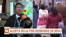 ALERTA ROJA POPR DESBORDE DE RÍOS