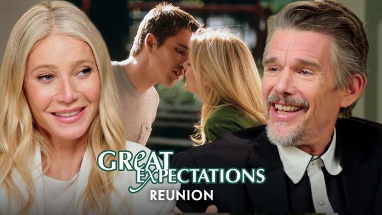 Gwyneth Paltrow & Ethan Hawke Reunite 27 Years After 'Great Expectations'