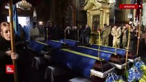 Ukrayna’da kimliği belirlenemeyen askerler için cenaze töreni düzenlendi