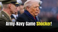 Army–Navy Crowd Goes Wild for Trump as He’s Introduced for the Coin Toss