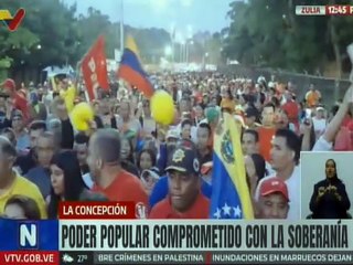 Zulia | Pueblo de la Concepción lideró la Gran Marcha Nocturna por la defensa de la soberanía