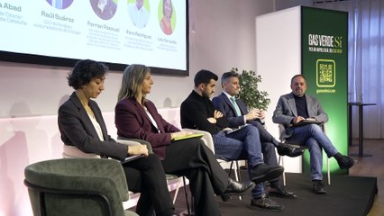 Expertos destacan el liderazgo de Catalunya en biometano como modelo para el conjunto de España